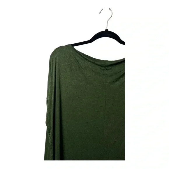 1263. NINEXIS BOAT NECK LONG SLEEVE TOP SIZE X-LARGE GREEN IN‎ COLOR LIGHTWEIGHT - Picture 11 of 12